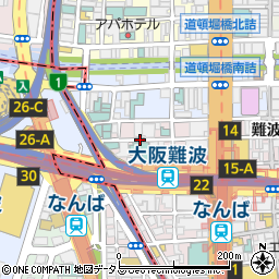 大起水産・街のみなとなんばウォーク西店周辺の地図