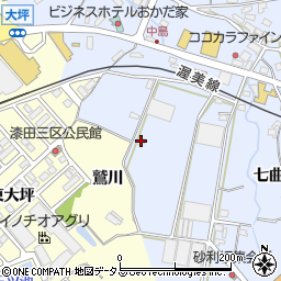 愛知県田原市豊島町天白17周辺の地図