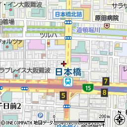 松屋 日本橋店周辺の地図