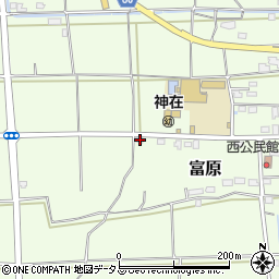 岡山県総社市富原446-1周辺の地図