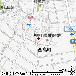 静岡県浜松市中央区西島町470周辺の地図