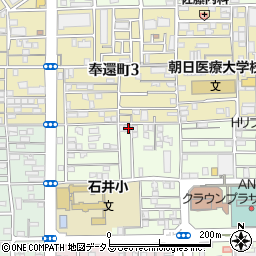 岡山県岡山市北区寿町7-15周辺の地図