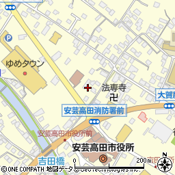 広島県安芸高田市吉田町吉田677周辺の地図