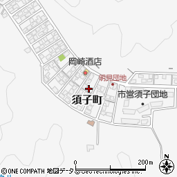 島根県益田市須子町56-3周辺の地図