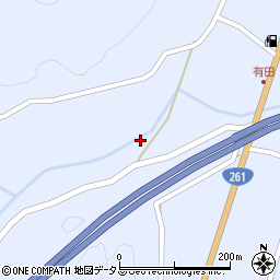広島県山県郡北広島町有田3183周辺の地図