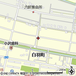 静岡県浜松市中央区白羽町2223周辺の地図