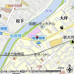 愛知県田原市神戸町後申26周辺の地図