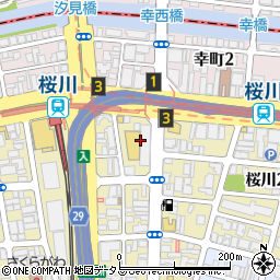 食品館桜川周辺の地図