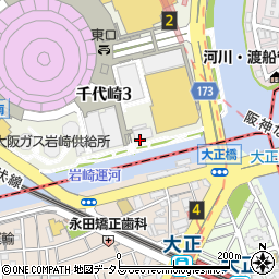 大阪ドーム南公園周辺の地図