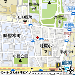 株式会社大阪ぎょくろえん周辺の地図