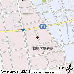 静岡県浜松市中央区松島町491周辺の地図