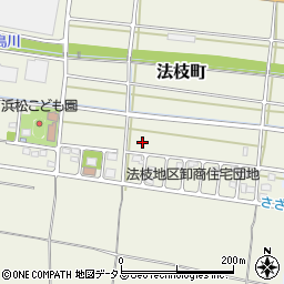 静岡県浜松市中央区法枝町1246周辺の地図