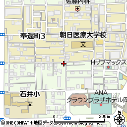 岡山県岡山市北区寿町6-30周辺の地図