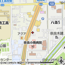 株式会社奈良木建周辺の地図