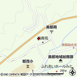島根県益田市美都町都茂1850-3周辺の地図