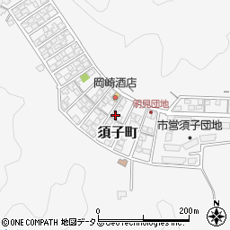 島根県益田市須子町56-12周辺の地図