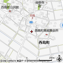 静岡県浜松市中央区西島町474周辺の地図