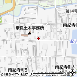 奈良建設業会周辺の地図