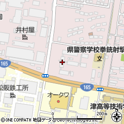 三重県工業研究所　食と医薬品研究課周辺の地図