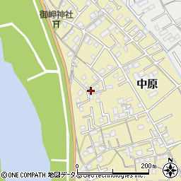 岡山県総社市中原873-2周辺の地図