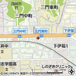 京山整骨院周辺の地図