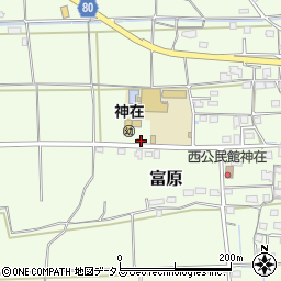 岡山県総社市富原408周辺の地図