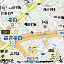 ａｐｏｌｌｏｓｔａｔｉｏｎセルフ長田ＳＳ周辺の地図