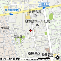 明光義塾　河内小阪教室周辺の地図