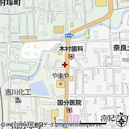 奈良県奈良市南肘塚町215周辺の地図