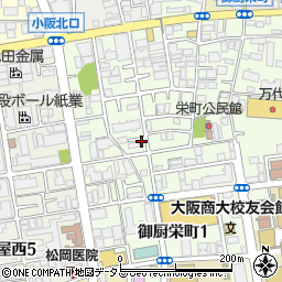 ＳＫＰ２４御厨栄町駐車場周辺の地図