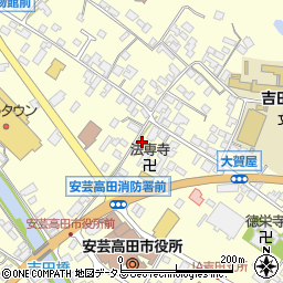 広島県安芸高田市吉田町吉田703周辺の地図