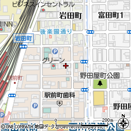 カギの１１０番津島東・柳町・野田・問屋町・北方・本町周辺の地図
