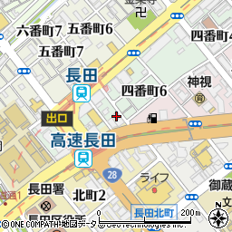 辻義一商店周辺の地図