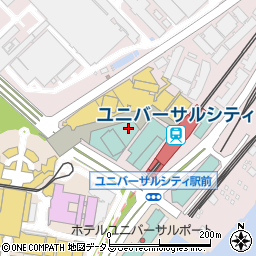 ホテル京阪ユニバーサル・﻿タワー前周辺の地図