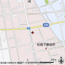 静岡県浜松市中央区松島町494周辺の地図