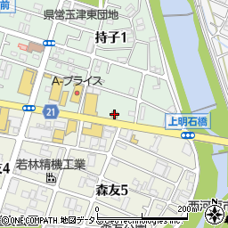 丸亀製麺西神戸店周辺の地図