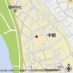 岡山県総社市中原873-16周辺の地図