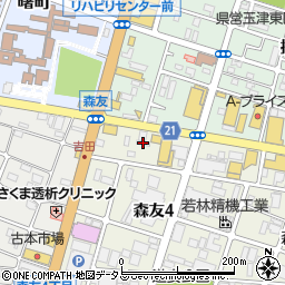 ビッグモーター　神戸西店周辺の地図