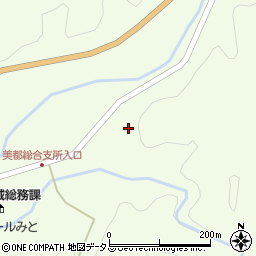 島根県益田市美都町都茂1216周辺の地図