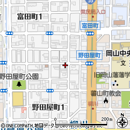 西日本イワタニガス株式会社　岡山営業所周辺の地図