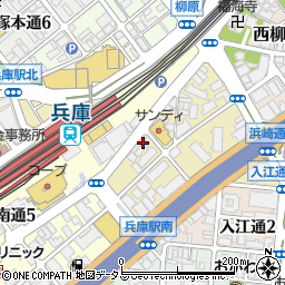 日新信用金庫兵庫支店周辺の地図