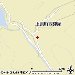 長崎県対馬市上県町西津屋598周辺の地図