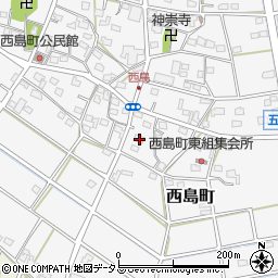 静岡県浜松市中央区西島町476周辺の地図