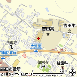 広島県安芸高田市吉田町吉田847周辺の地図
