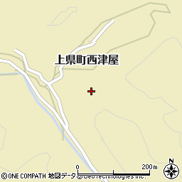 長崎県対馬市上県町西津屋608周辺の地図