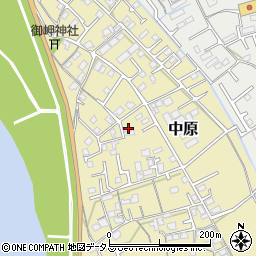 岡山県総社市中原873-13周辺の地図