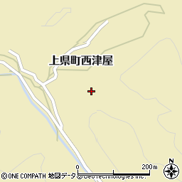長崎県対馬市上県町西津屋612周辺の地図