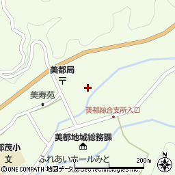 島根県益田市美都町都茂1163-10周辺の地図