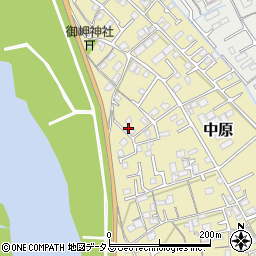 岡山県総社市中原868-4周辺の地図