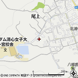 岡山県岡山市北区尾上1722周辺の地図